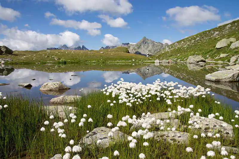 Scatta minoia alpine lake