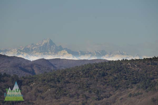 monviso from the sea