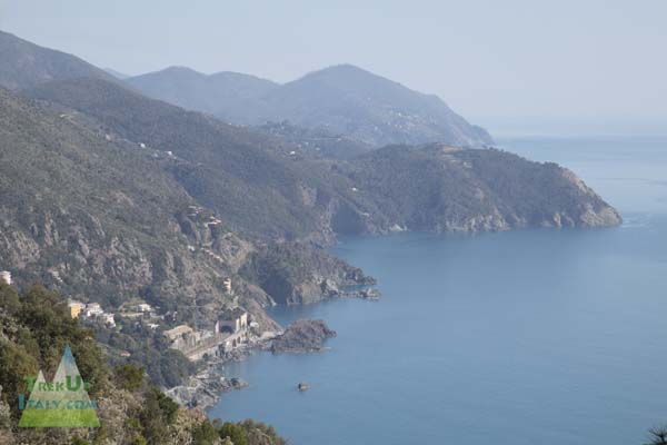 view from top of Framura