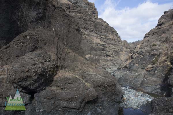 gargassa canyon in Liguria
