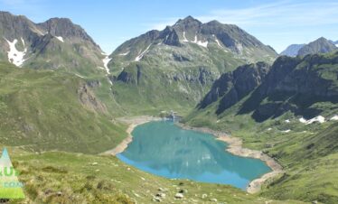 Formazza valley alpine lake