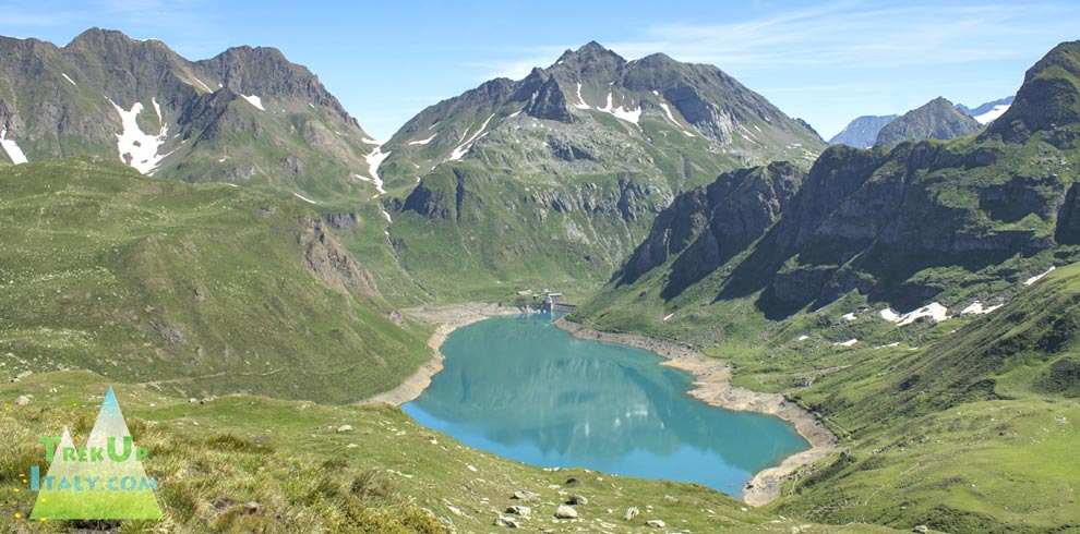 Formazza valley alpine lake