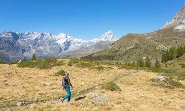 hiking backpacking and trekking in Italy