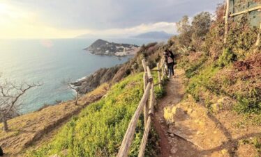 Sestri levante view path
