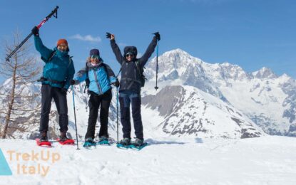 Aosta Valley Snowshoeing: 5-Day Tour of 4 Alpine Peaks