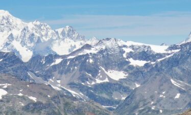 4-day backpacking trekking in aosta on the glacial high route
