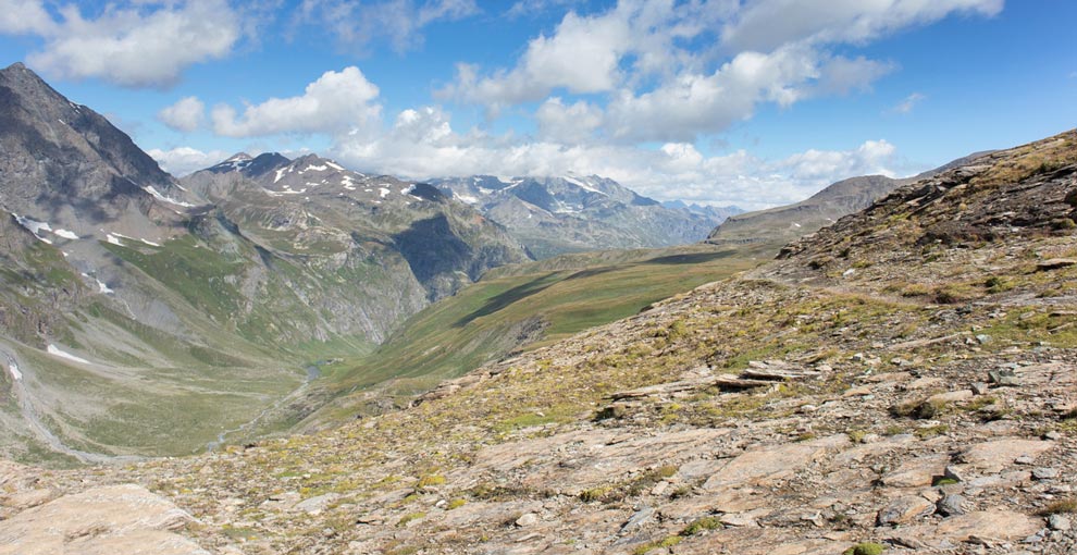 high route glaciale in Valgrisenche