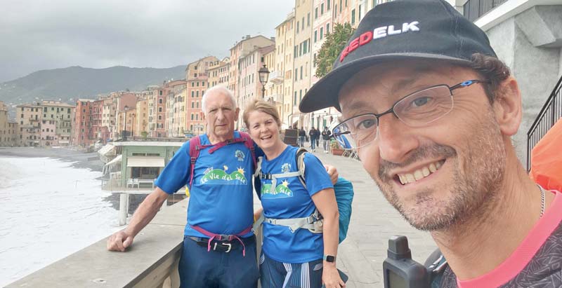 Just arrived in Camogli