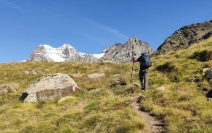 Backpacking in Valmalenco, Lombardy, in Italian Alps with Jason from Australia